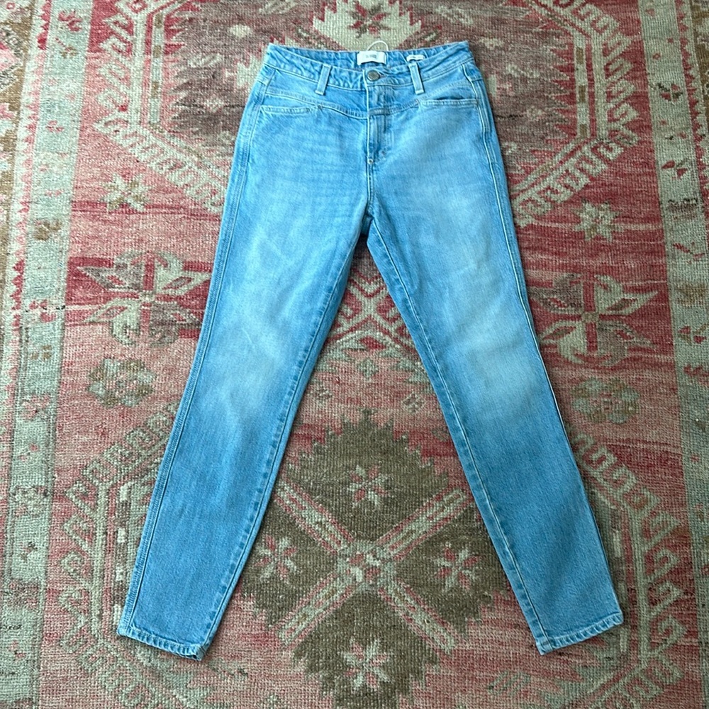 Closed skinny pusher jeans light blue NWT 26